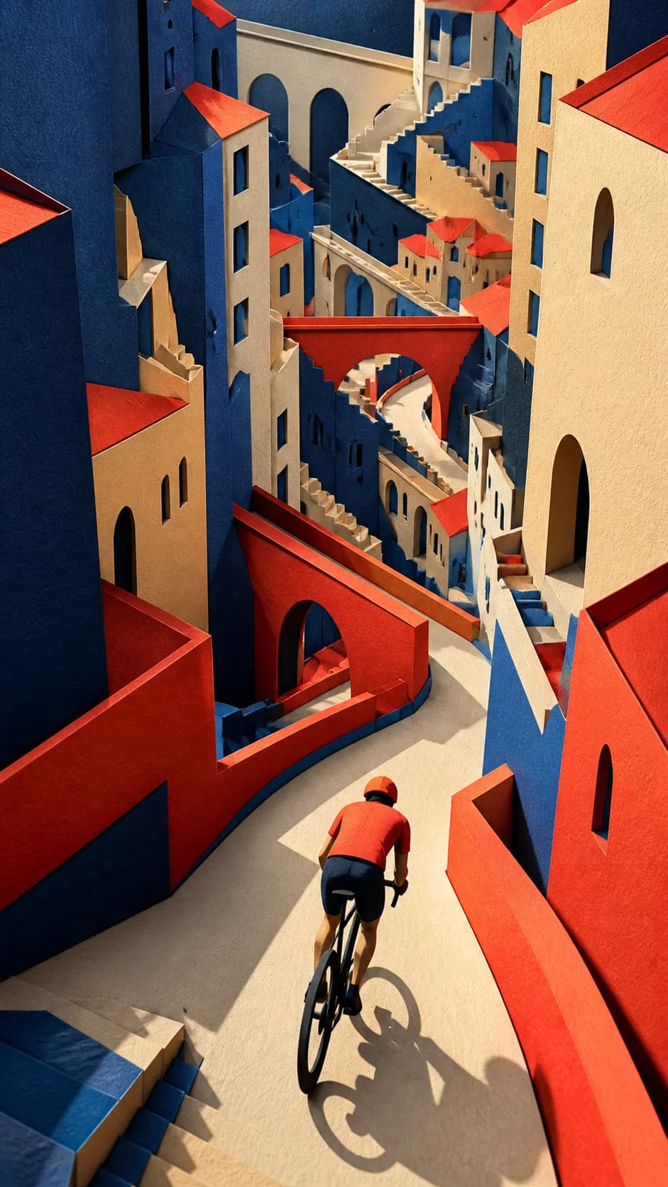 Paper city ride