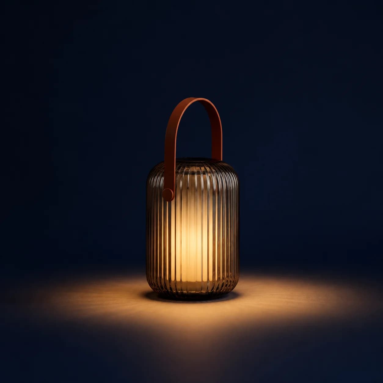 Portable lamp reveal