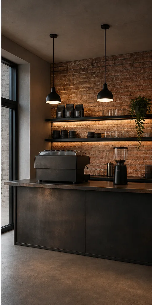 Warm interior scene refined with the aix0 AI image editor